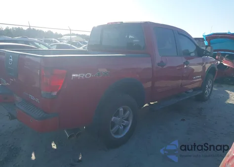 2012 Nissan Titan Pro-4X из США, поврежденный, VIN 1N6BA0ECXCN322271